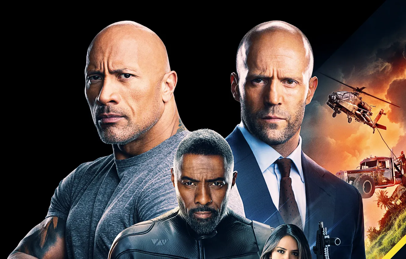 Photo wallpaper movie, the film, cover, Fast & Furious Presents Hobbs & Shaw