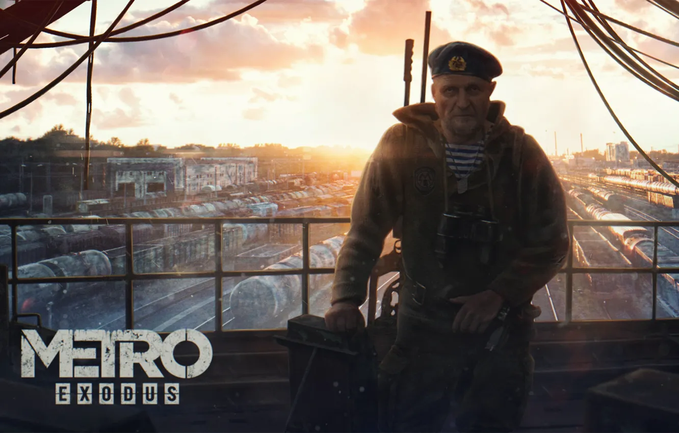 Photo wallpaper art, Metro, 4A Games, Exodus, Metro: Exodus, Miller