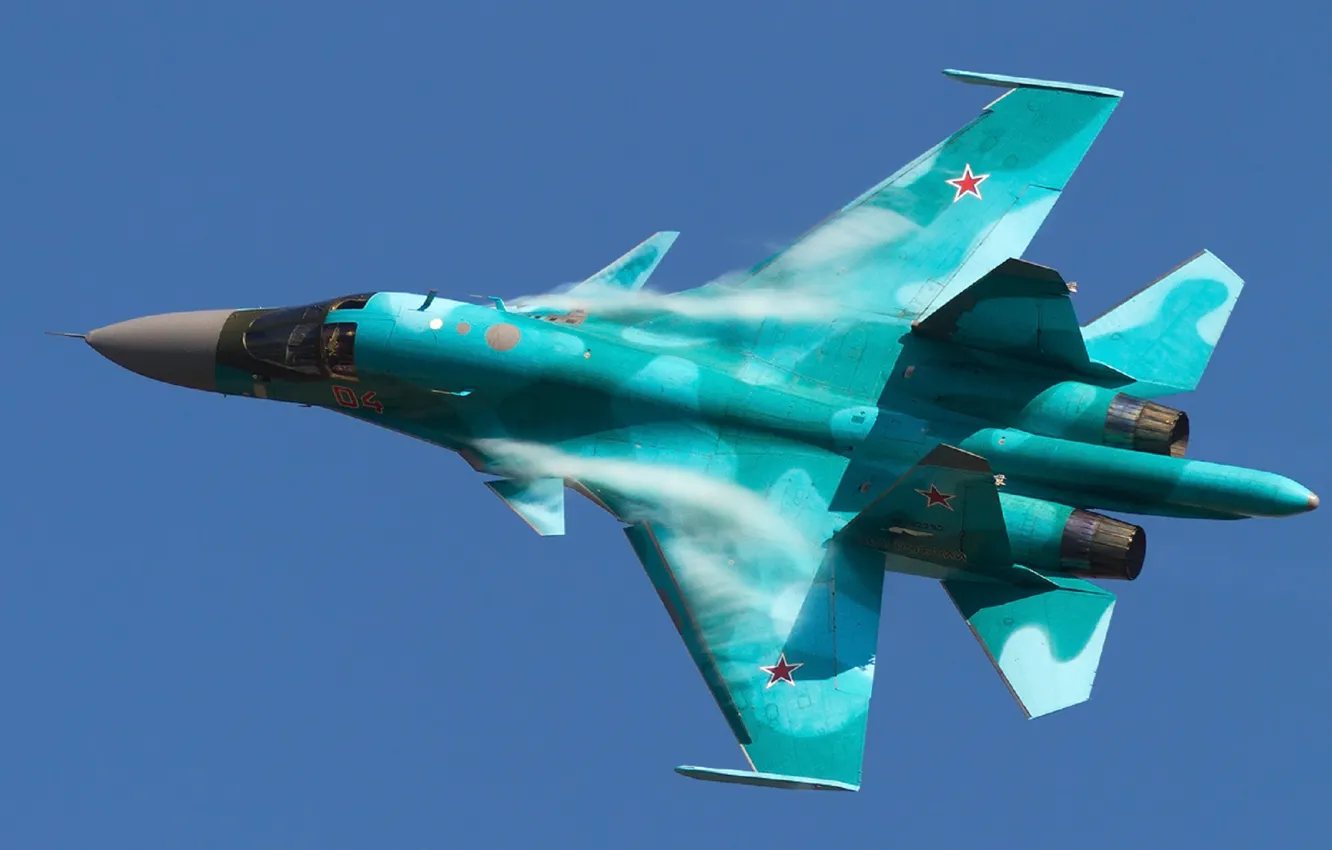 Photo wallpaper turn, bomber, Fullback, Su-34