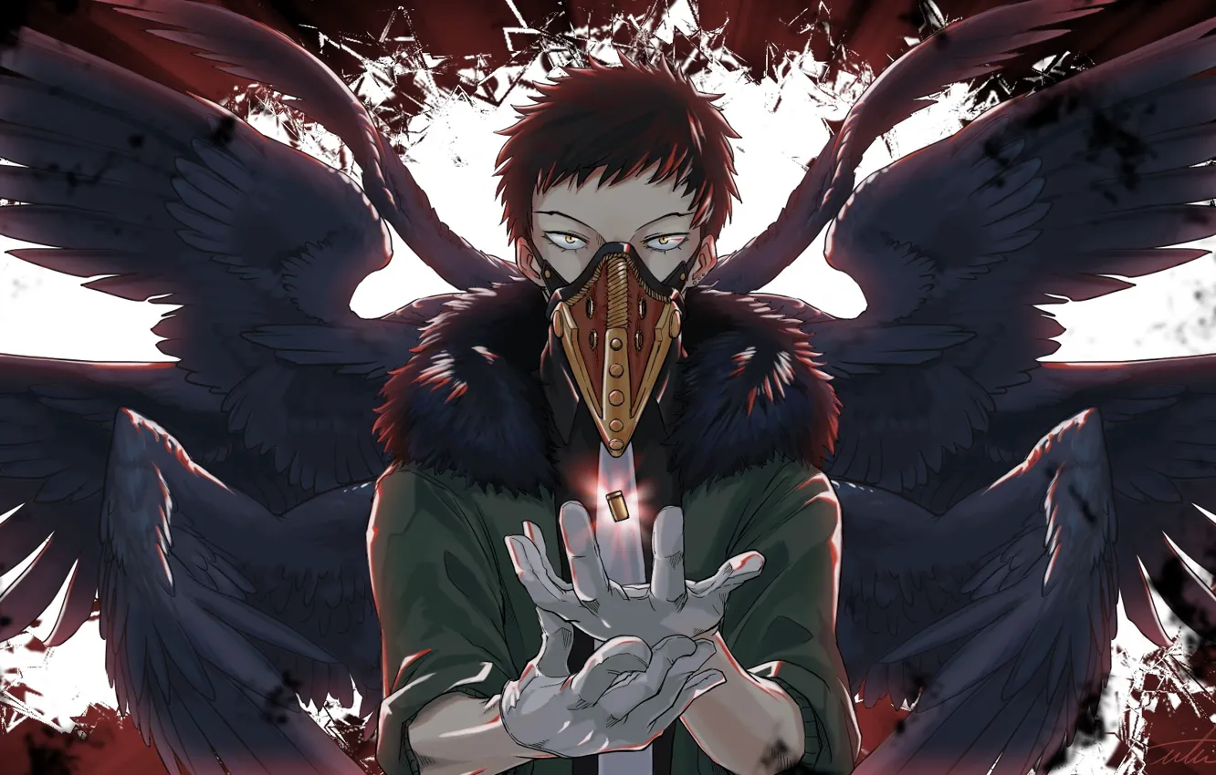 Photo wallpaper mask, guy, My Hero Academia, Boku No Hero Academy, My Hero Academy