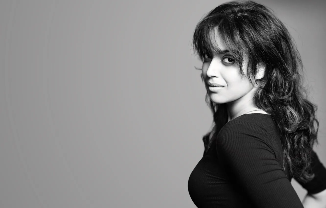 Photo wallpaper girl, hot, sexy, eyes, smile, beautiful, figure, model