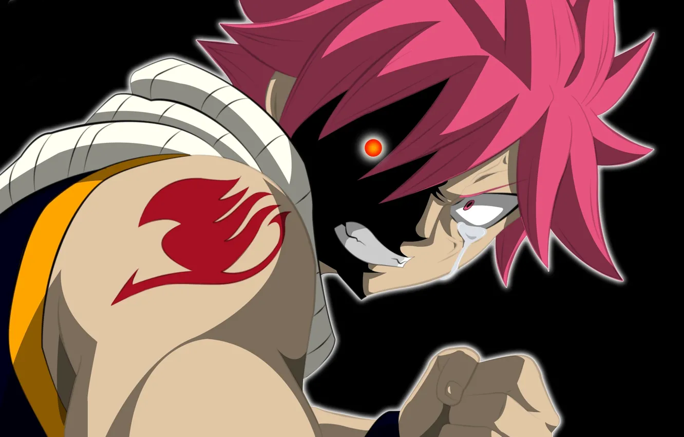 Photo wallpaper anime, manga, angry, japanese, Fairy Tail, Natsu, mahou, madoshi