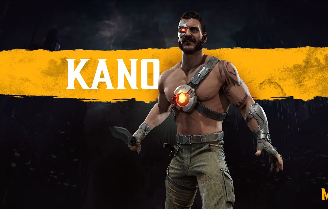 Photo wallpaper the game, art, fighter, characters, Mortal Kombat, Mortal Kombat, MK11, Kano