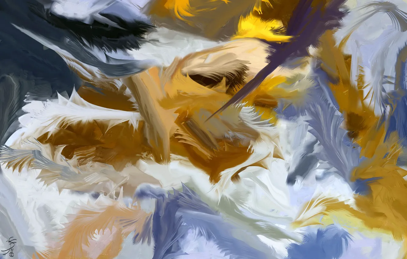 Photo wallpaper background, paint, picture