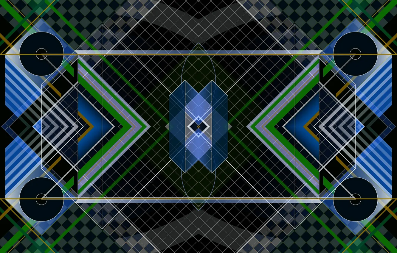 Photo wallpaper line, figure, symmetry