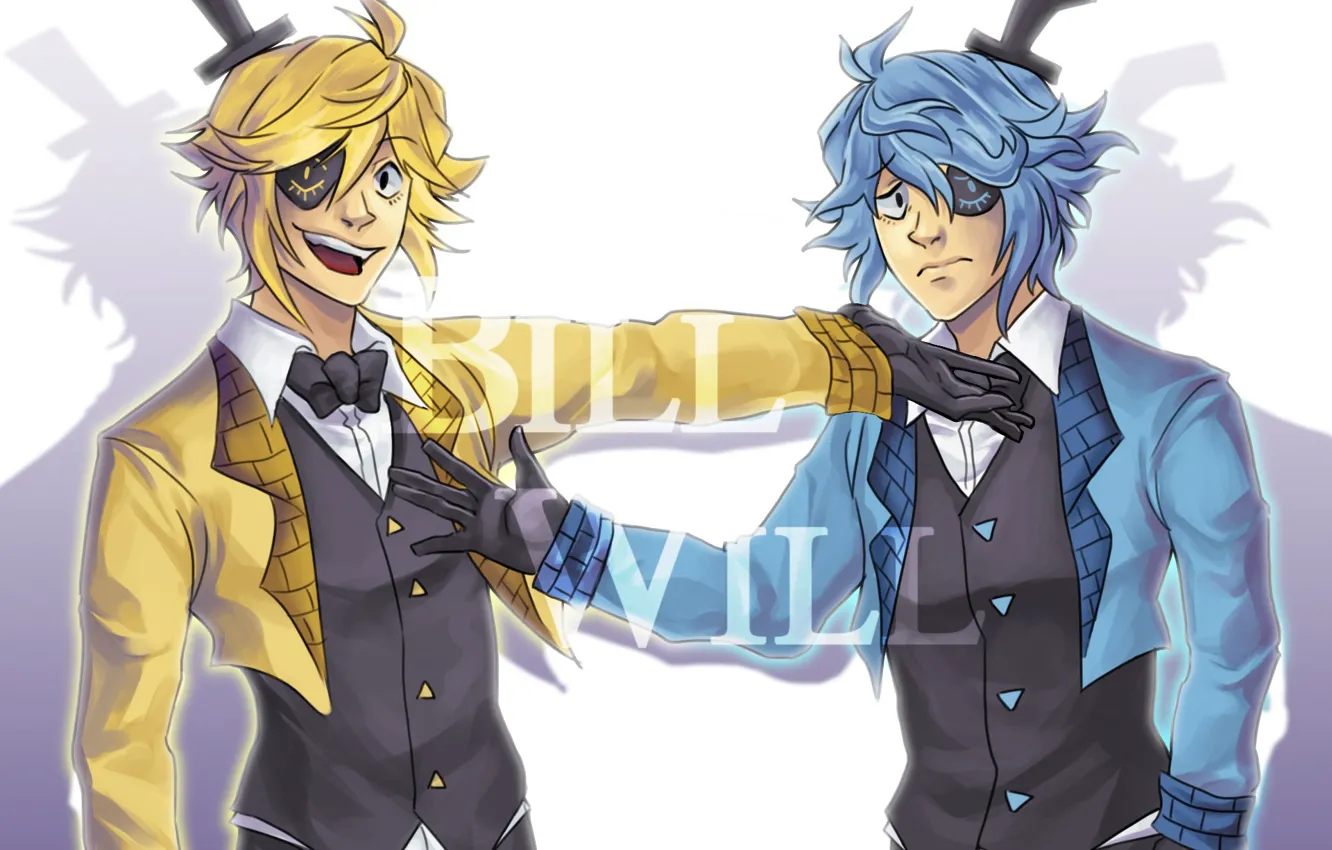 Photo wallpaper Villa, being, art, guy, Gravity Falls, Bill Cipher, Bill