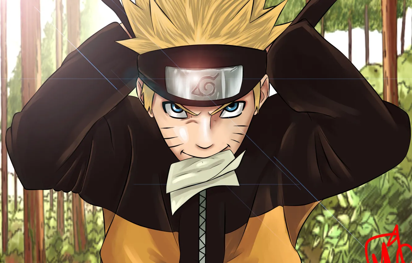Photo wallpaper look, guy, Naruto, Naruto, a sheet of paper, Uzumaki, Uzumaki Naruto, shippuden