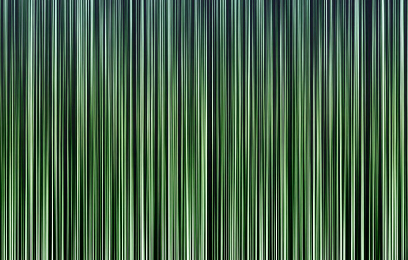 Photo wallpaper green, pattern, lines