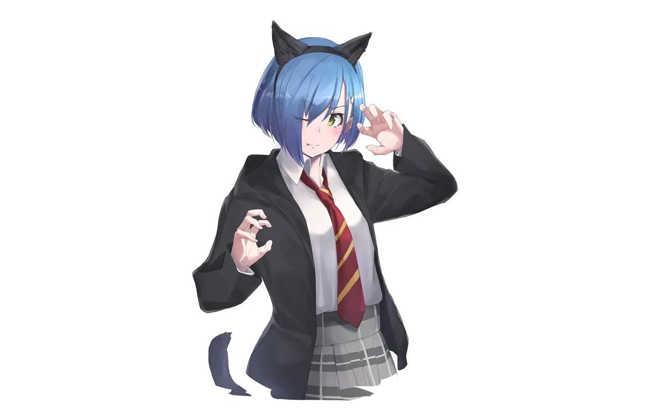 Photo wallpaper girl, ears, Ichigo, Darling In The Frankxx, Cute in France