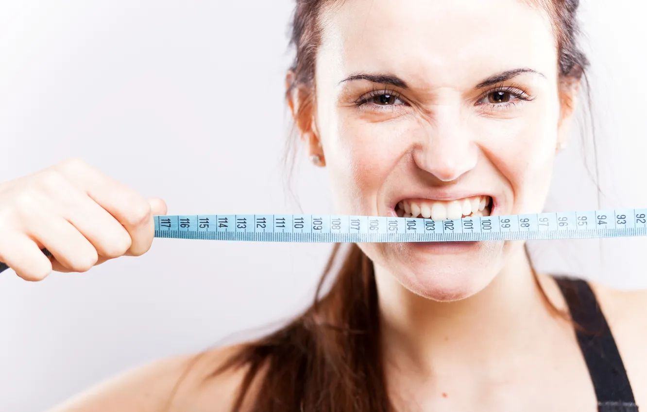 Photo wallpaper diet, measures, weight control