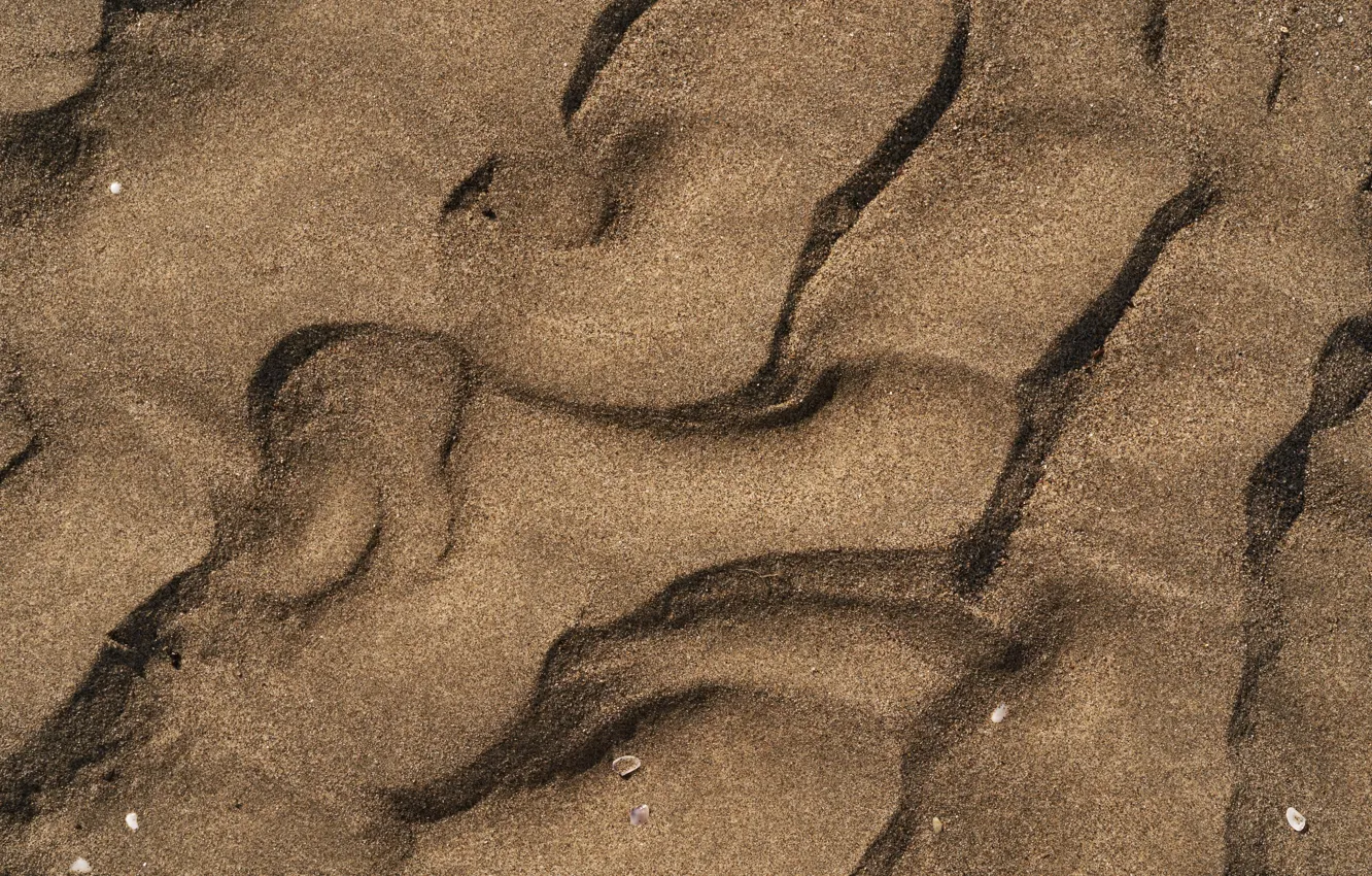 Photo wallpaper sand, pattern, desert