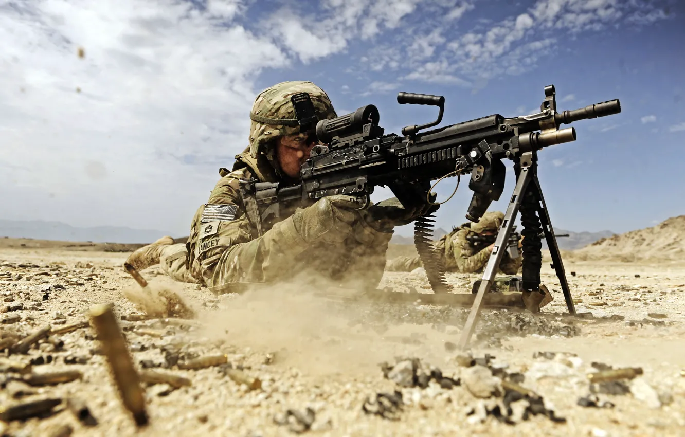Photo wallpaper sand, dust, soldiers, shooting, sleeve, soldier, dust, sand