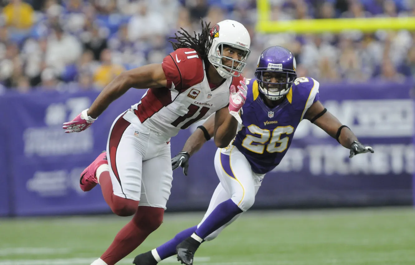 Photo wallpaper American football, Arizona, nfl, Minnesota, Cardinals, Vikings