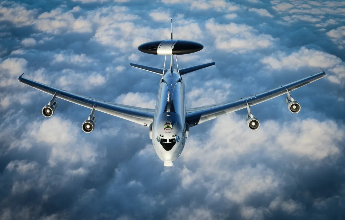 Photo wallpaper scout, AWACS, Boeing E-3 Sentry