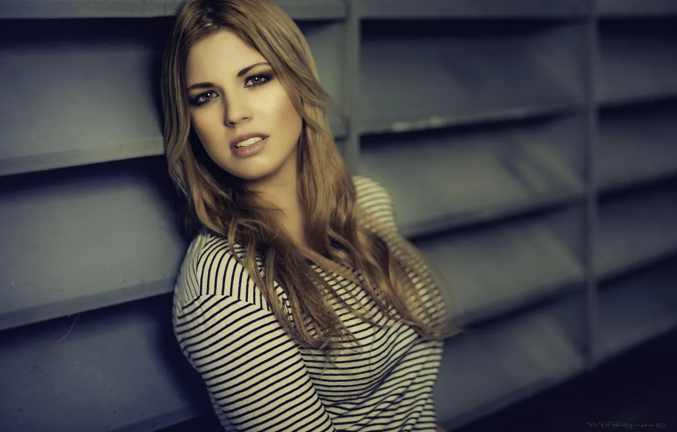 Photo wallpaper girl, fashion, woman, people, blonde, make up, french, Chalotte