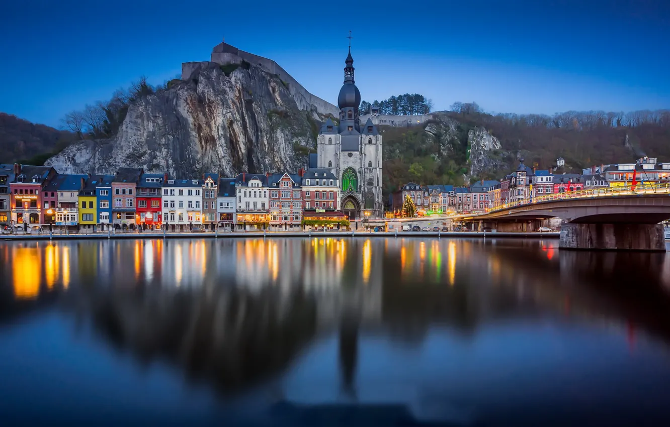 Photo wallpaper Wallonia, Dinant, Arrondissement of Dinant