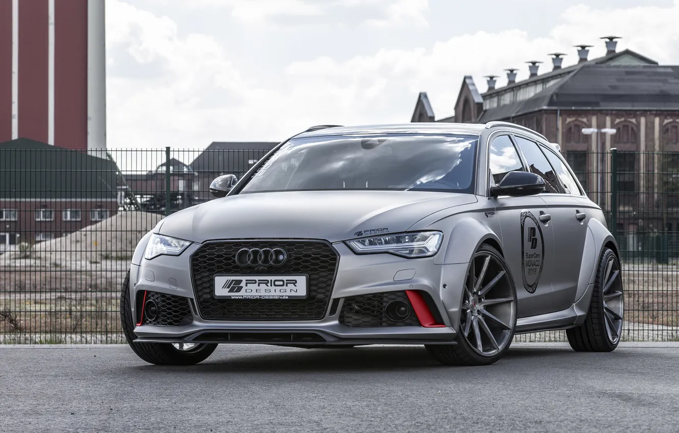 Photo wallpaper Audi, Audi, universal, Before, Prior-Design, RS 6, PD600R