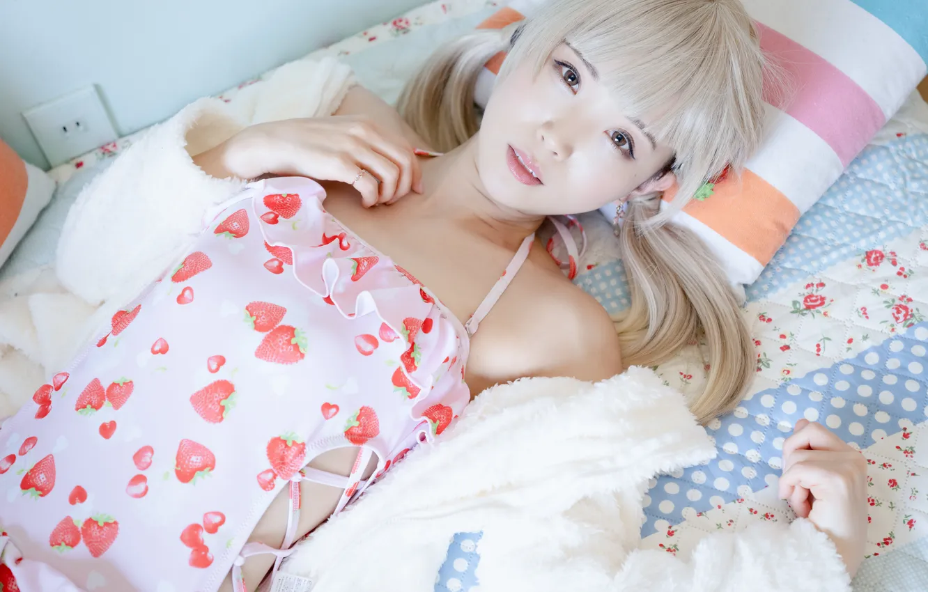 Photo wallpaper girl, sexy, asian