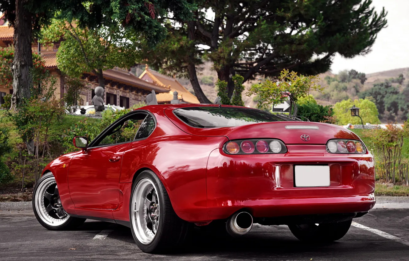 Photo wallpaper auto, tuning, Toyota, supra