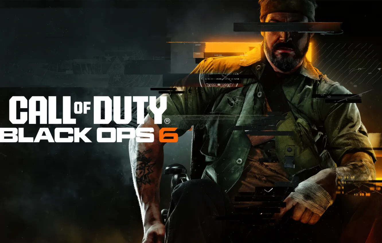 Photo wallpaper Games, 2024 Games, Call of Duty: Black Ops 6, Frank Woods