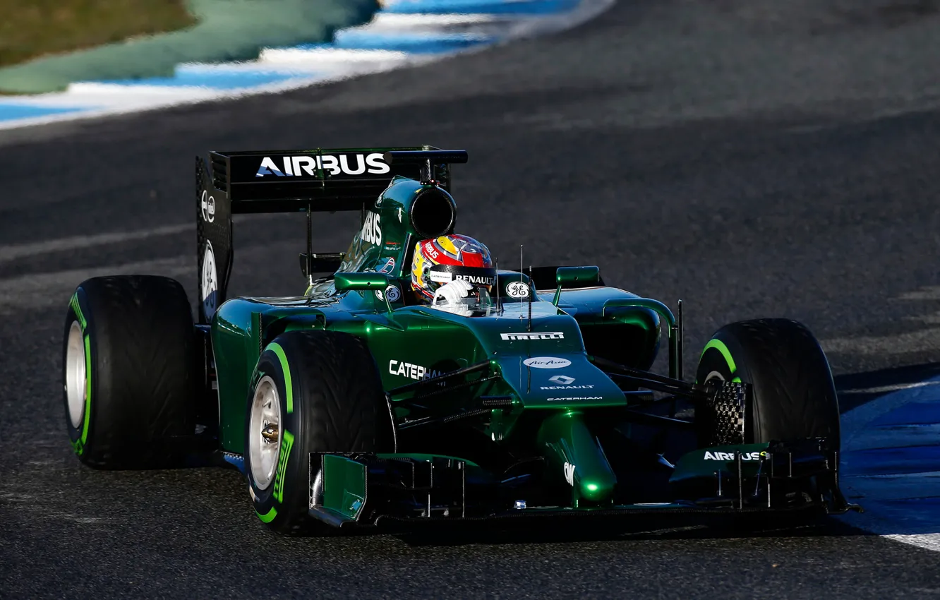 Photo wallpaper Formula 1, Sport, Caterham, CT05