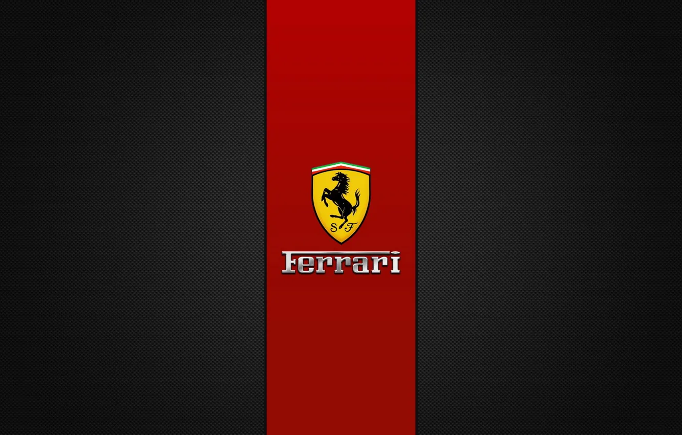 Photo wallpaper emblem, ferrari, Ferrari, label