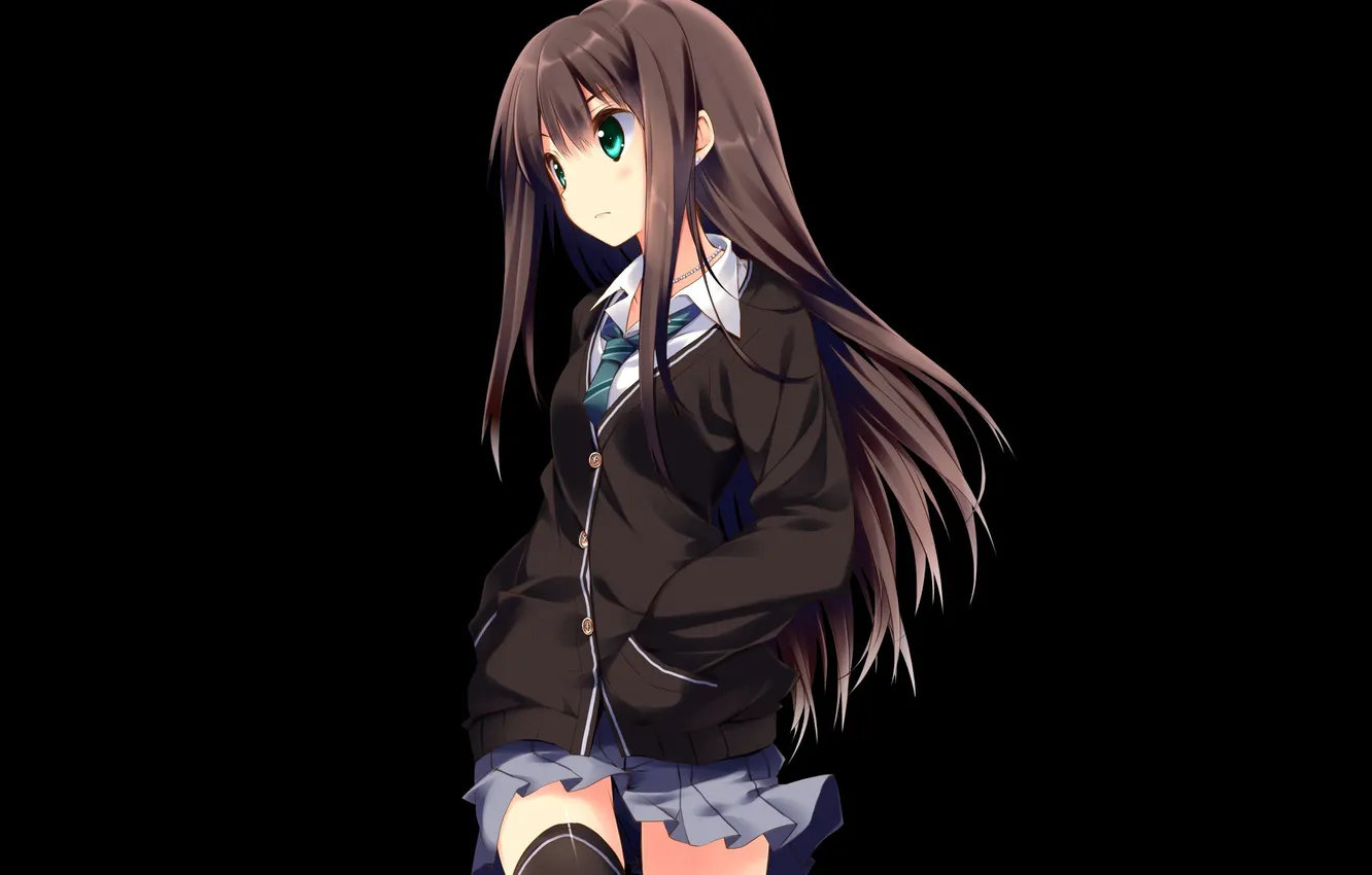Photo wallpaper girl, background, form, art, idolmaster, kuwashima rein, shibuya rin