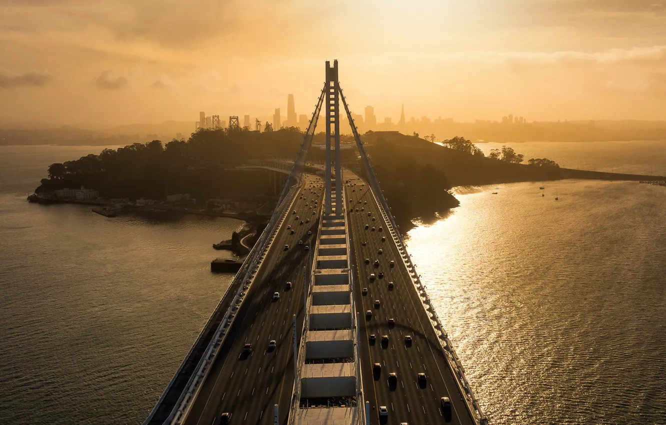 Photo wallpaper bridge, San Francisco, Eastern Span Bay