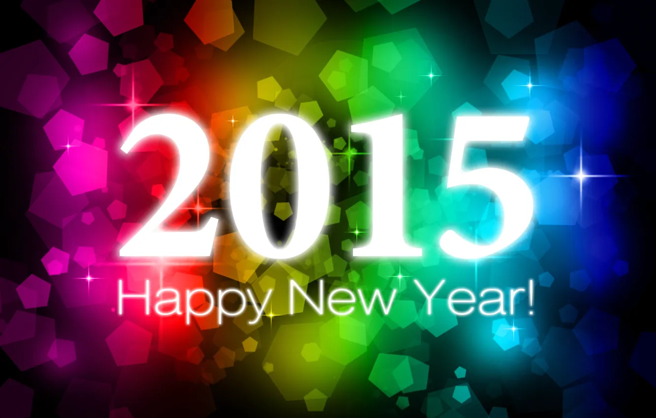 Photo wallpaper paint, New year, New Year, Merry Christmas, Happy, 2015