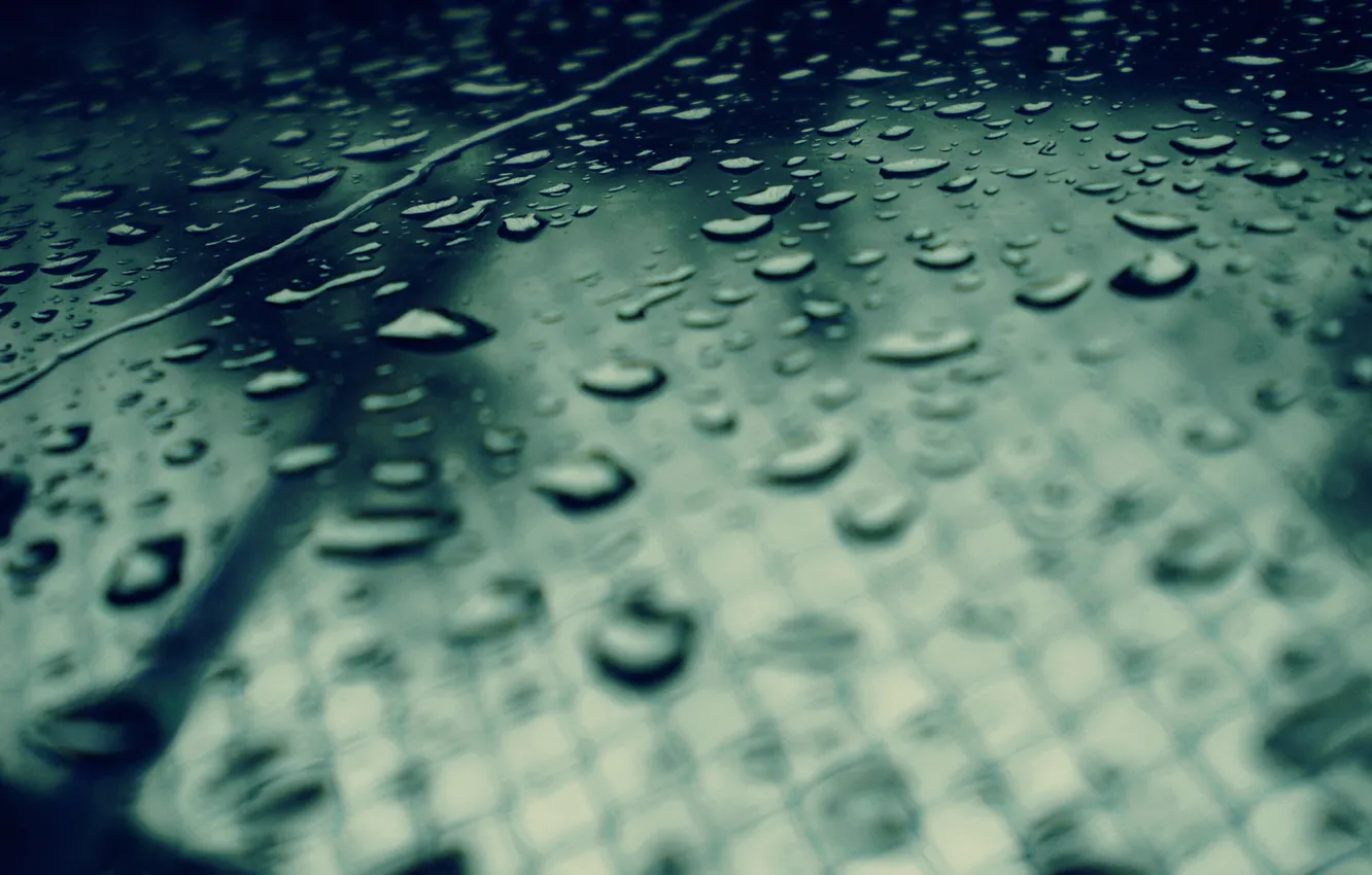Photo wallpaper drops, background, rain, Wallpaper, color, different