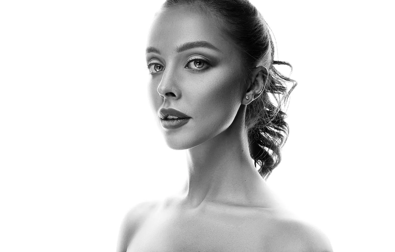 Photo wallpaper girl, portrait, Maxim Gontarev, Veronica Salat