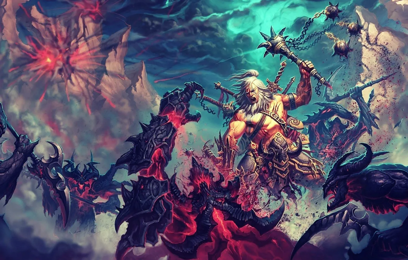 Photo wallpaper Diablo III, PS3, Xbox 360