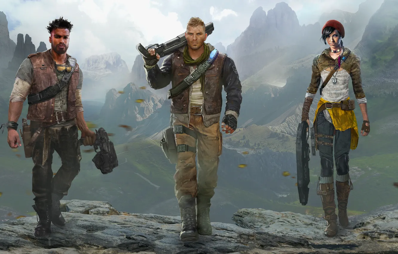 Photo wallpaper Gears of War, Xbox One, Microsoft Studios, Gears of War 4, The Coalition, Thevideogamegallery.com