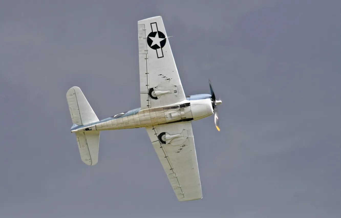 Photo wallpaper airplane, aviation, The Grumman F6F Hellcat