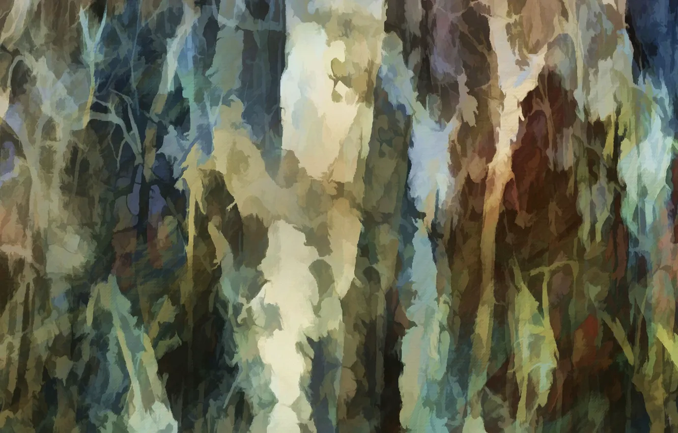 Photo wallpaper strip, paint, gamma