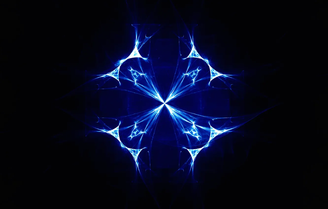 Photo wallpaper light, line, pattern, color, fractal, twilight, symmetry