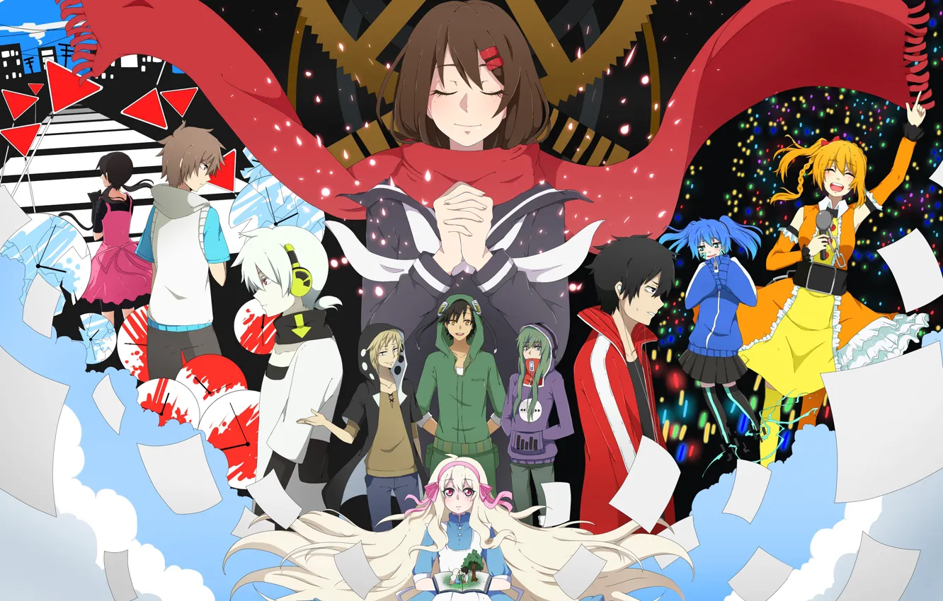 Photo wallpaper anime, characters, Kagerou Project, The project "hot Fog", Project a Sultry mist