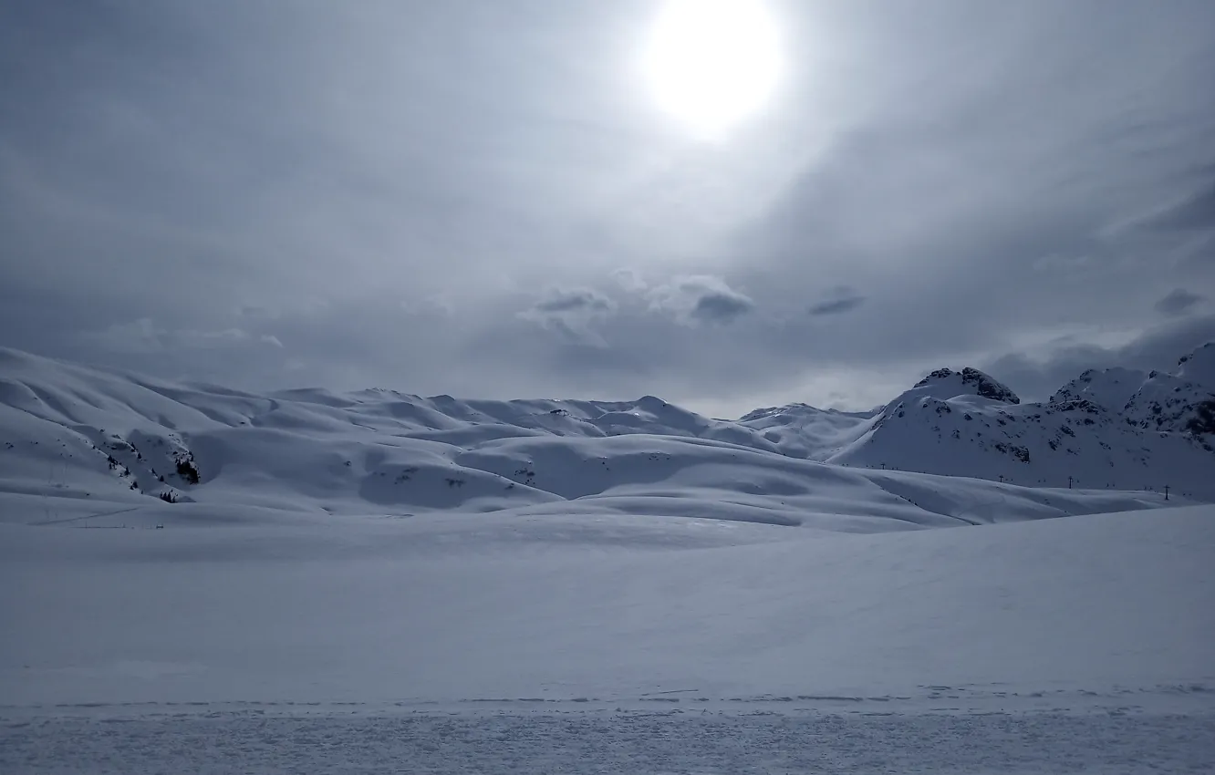 Photo wallpaper Switzerland, Alps, Melchsee-Frutt