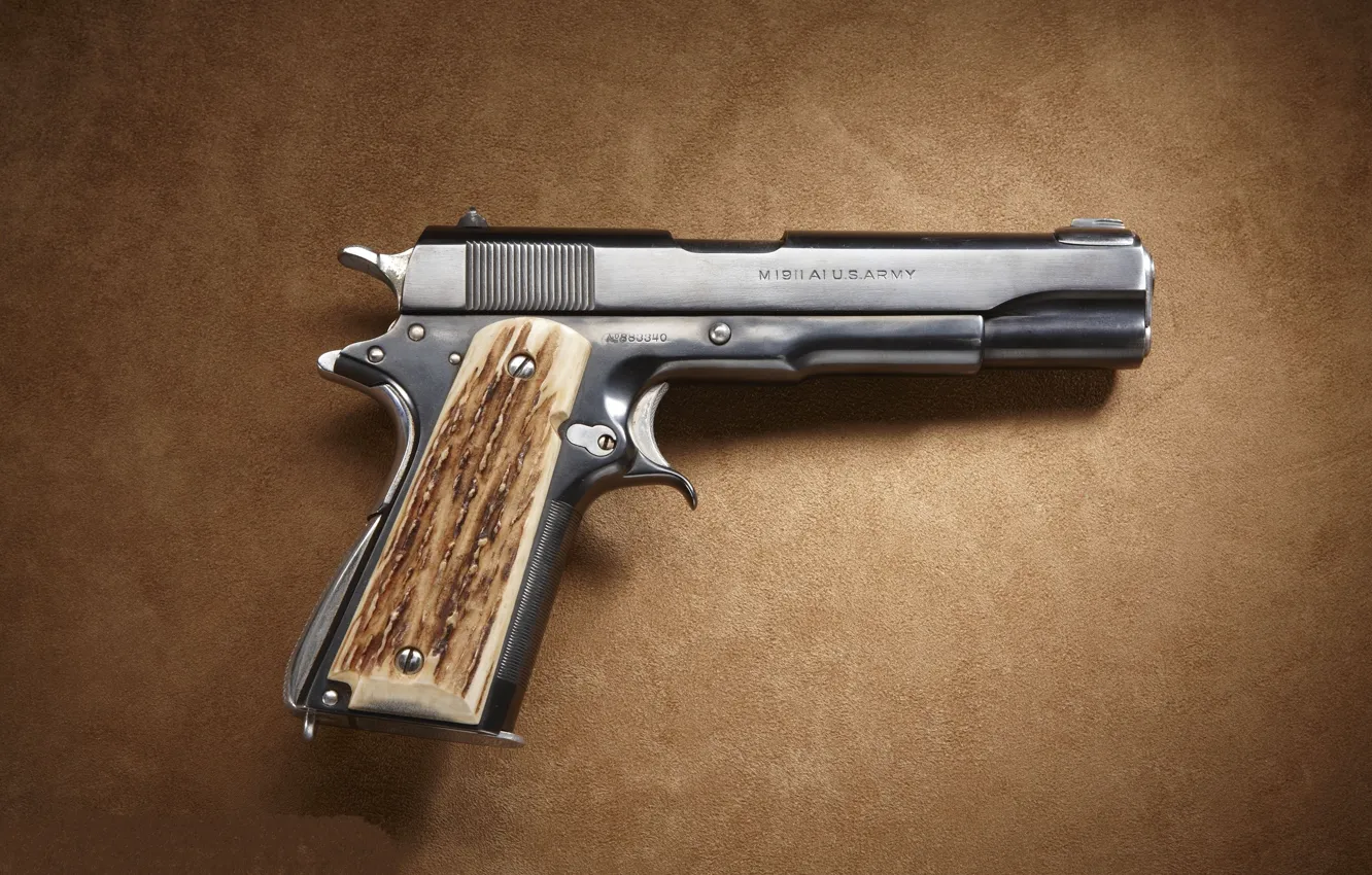 Photo wallpaper gun, Colt, M1911A1