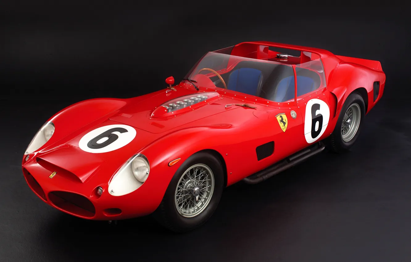 Photo wallpaper Ferrari, Spyder, 1962, 330, TRI/LM, Testa Rossa