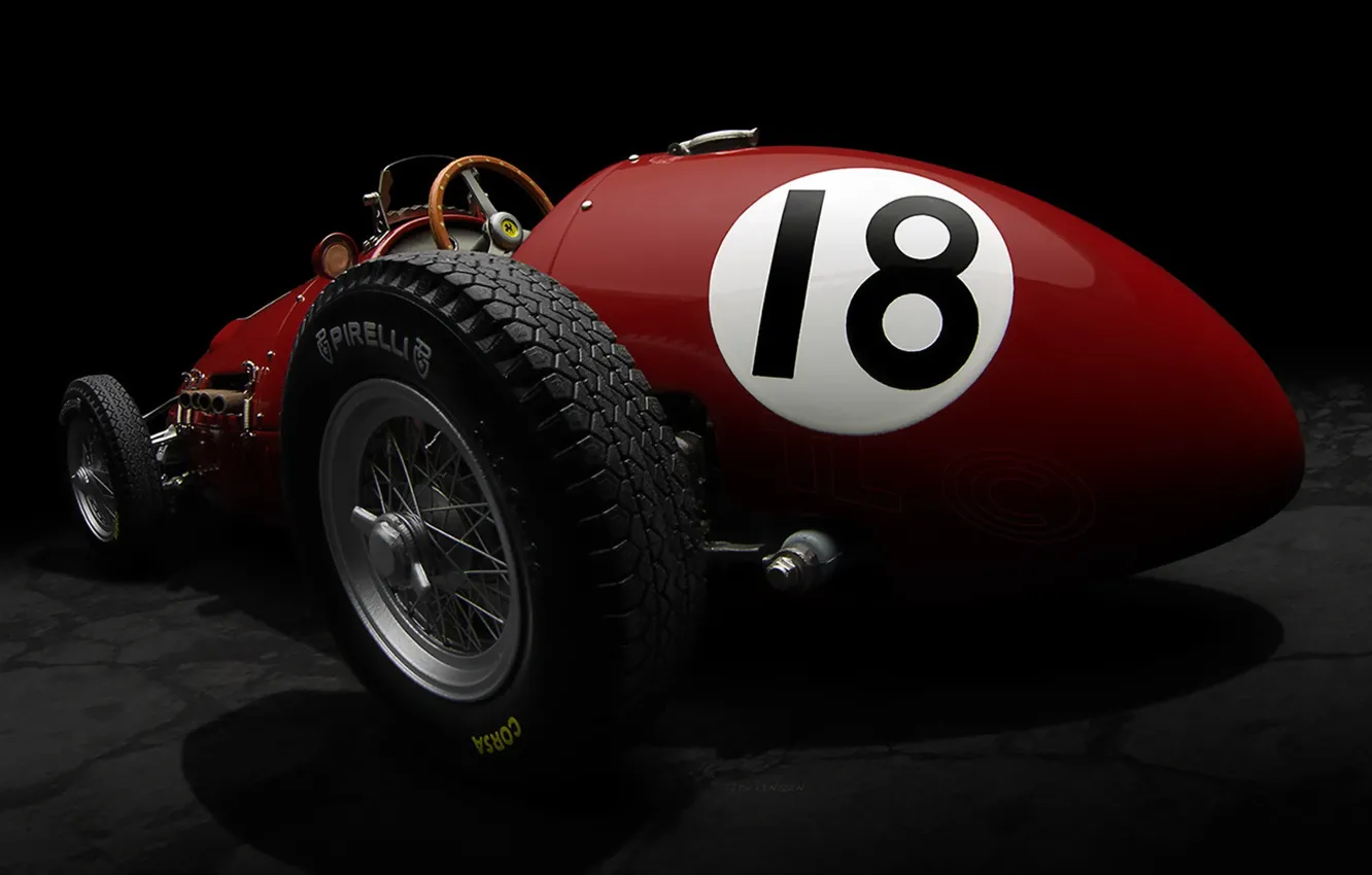 Photo wallpaper machine, background, sport, Ferrari 500 F2 1952