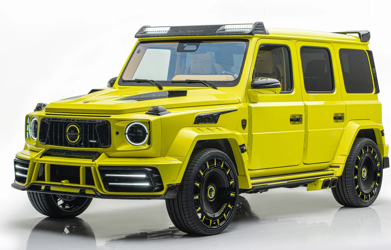 Photo wallpaper Mercedes-Benz, Front, AMG, Mansory, G63, Limited Edition, Side View, Gronos