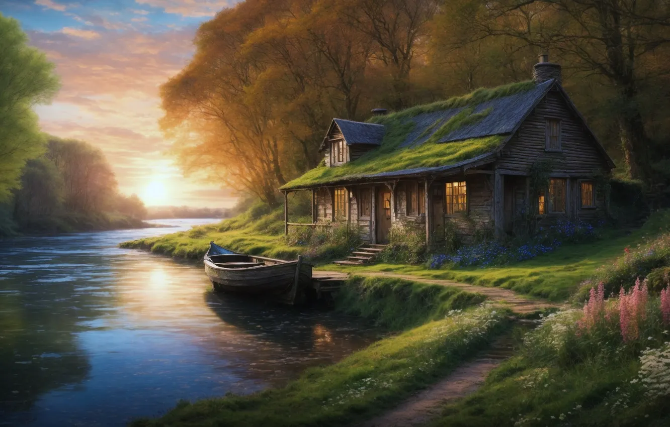 Photo wallpaper sky, cloud, outdoors, uavo