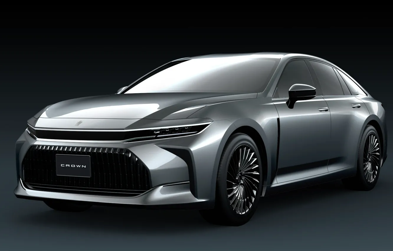 Photo wallpaper Toyota, sedan, Toyota, Crown, 2023