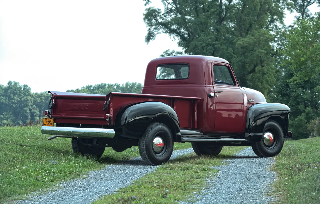 Photo wallpaper 150, pickup, side, GMC, 1949, Pickup Truck, GMC 150