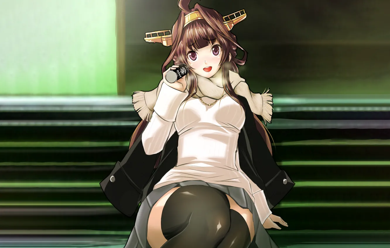 Photo wallpaper girl, sexy, long hair, brown hair, anime, beautiful, pretty, attractive