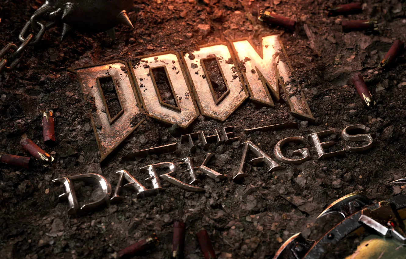 Photo wallpaper Games, Teaser, 2025 Games, DOOM: The Dark Ages