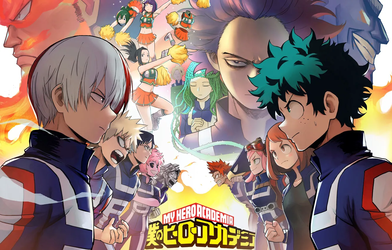 Photo wallpaper anime, hero, asian, manga, asiatic, yuusha, kanji, season 2