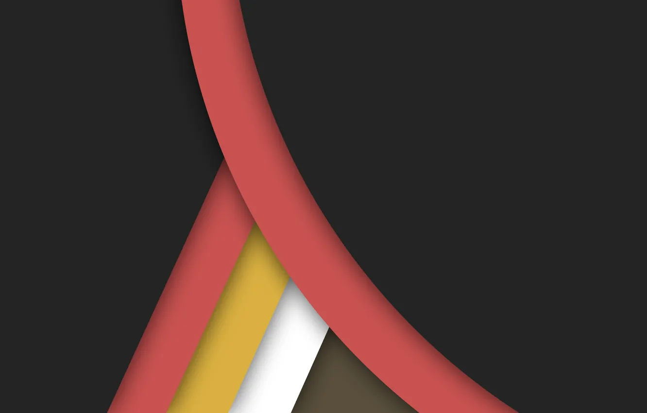 Photo wallpaper white, line, yellow, black, geometry, brown, design, color