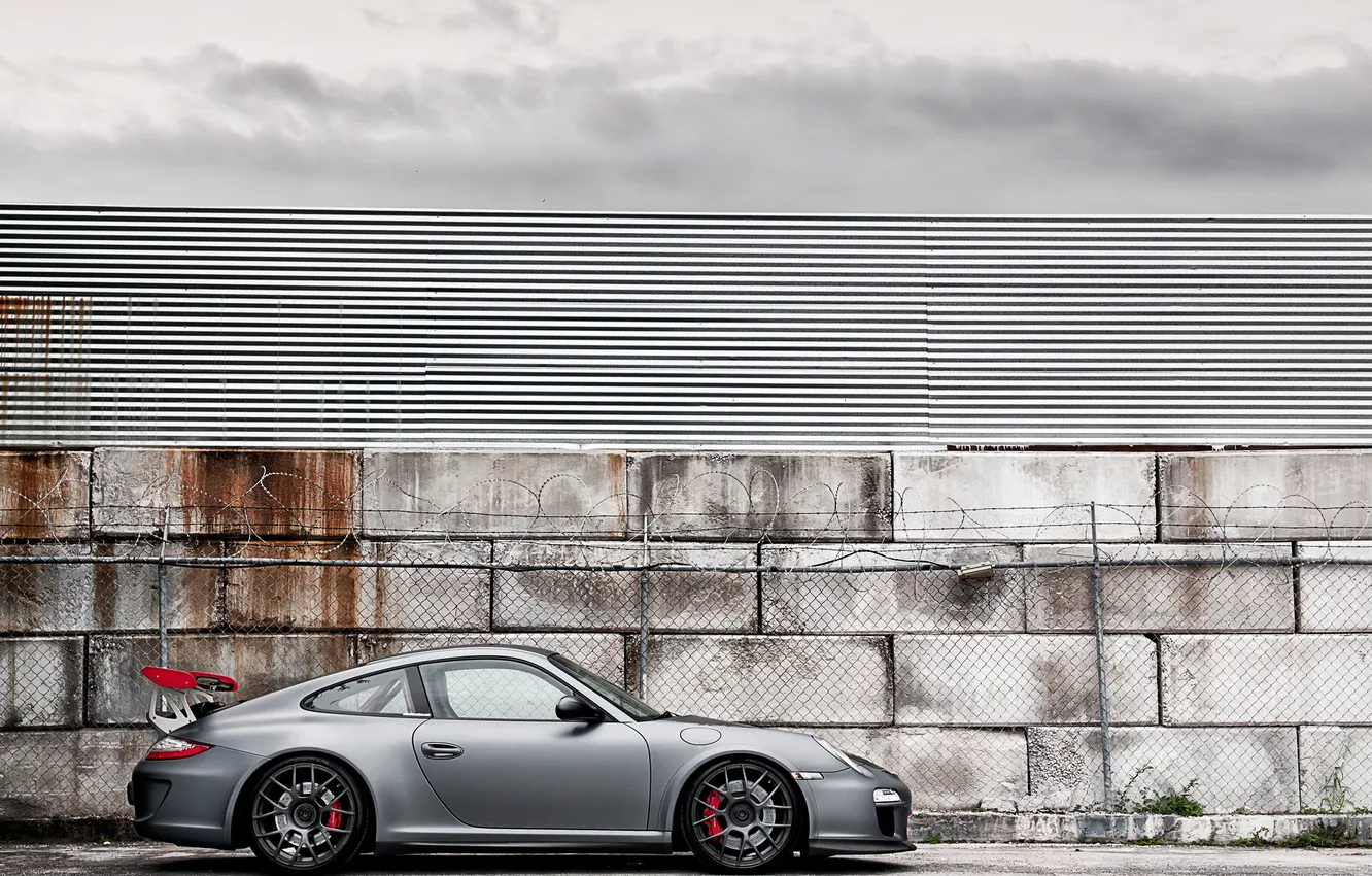 Photo wallpaper wall, Porsche, GT3